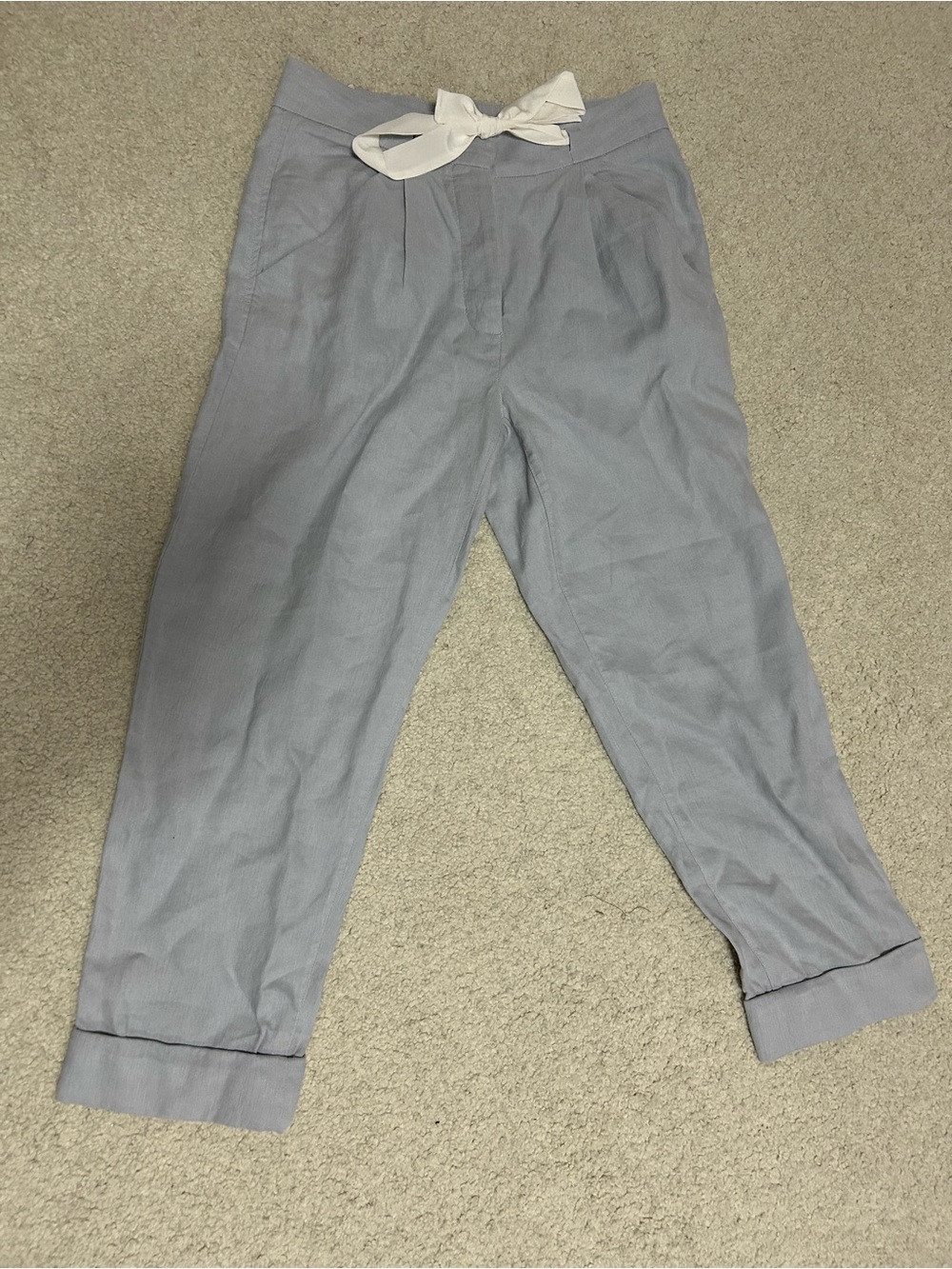 Wilfred light gray slacks